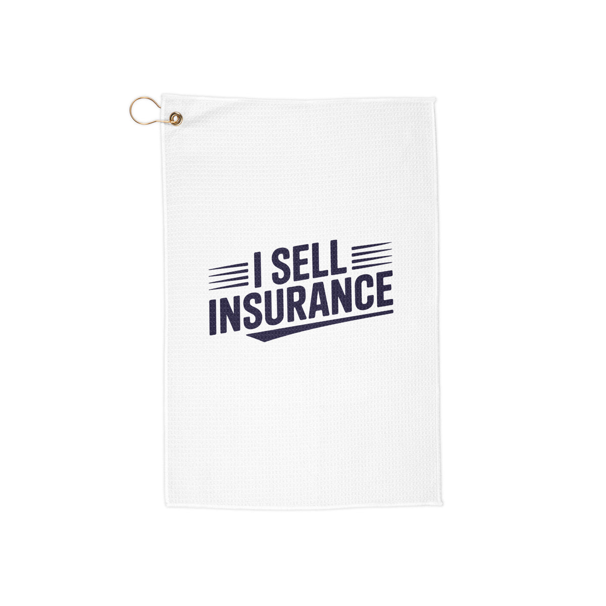 Insurance Program Towel “I Sell Insurance” Golf Towel – Cody Askins Shop
